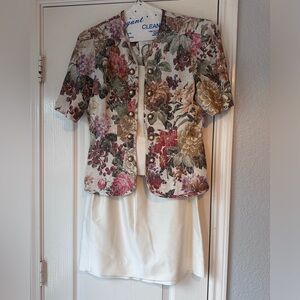 2 pc. Vintage Leslie Fay petite Size 10